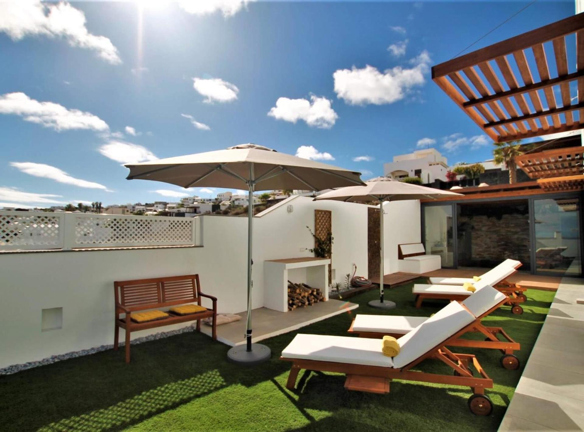 Holiday House And Spa Lanzarote Villa Tías Екстериор снимка